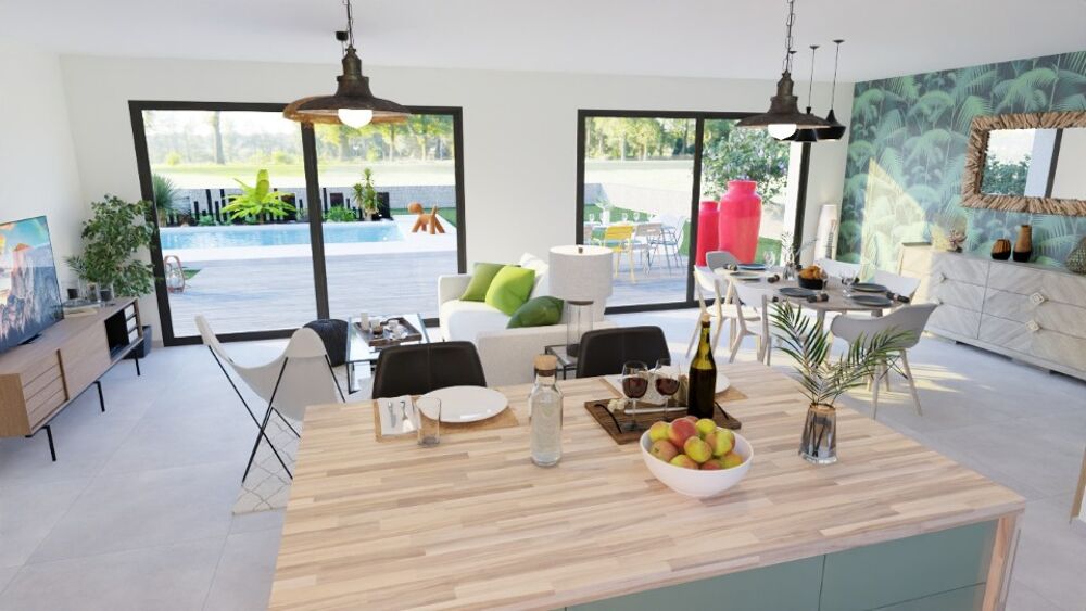 🏡 Villa de plain-pied de 107 m² - Style ultra co....