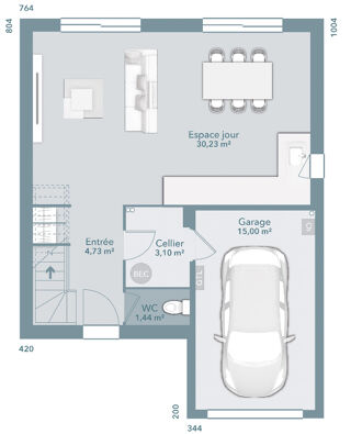  Maison à vendre 4 pièces 85 m²