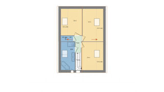  Maison 5 pices 131 m Louvign-de-bais