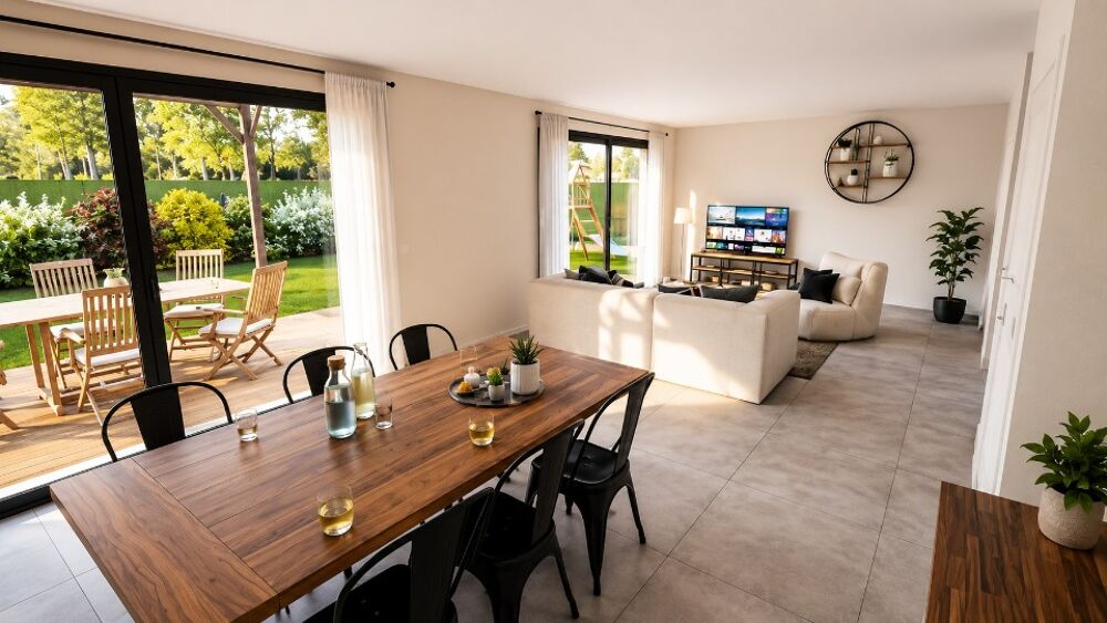 Maison neuve 110 M2 avec jardin sur la commune de ANNEYR....
