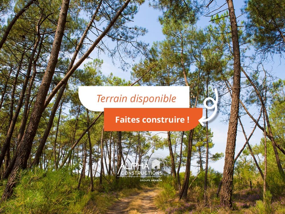 vente Terrain - 672 m² Lugos (33830)
