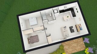  Maison à vendre 3 pièces 59 m²