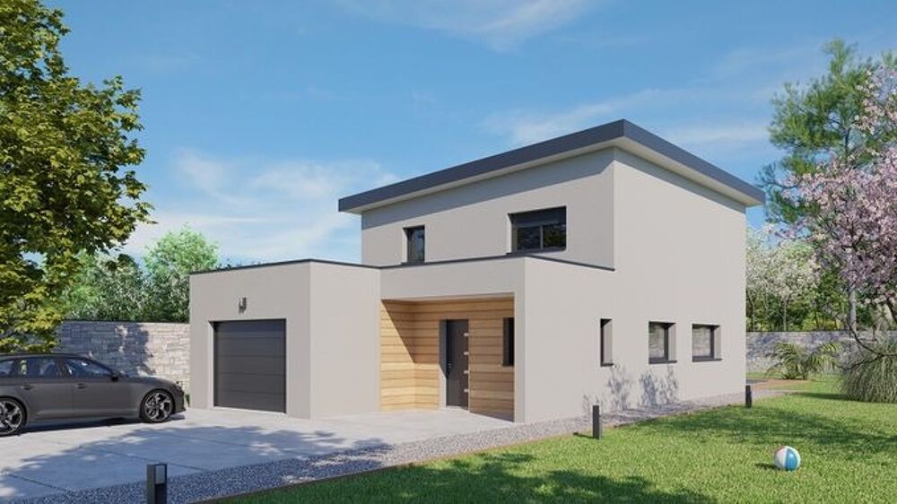 PROJET PRÊT À DÉCORER : terrain 534 m² + maison ossature....