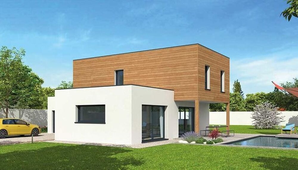 PROJET PRÊT À DÉCORER : terrain 500 m² + maison ossature....