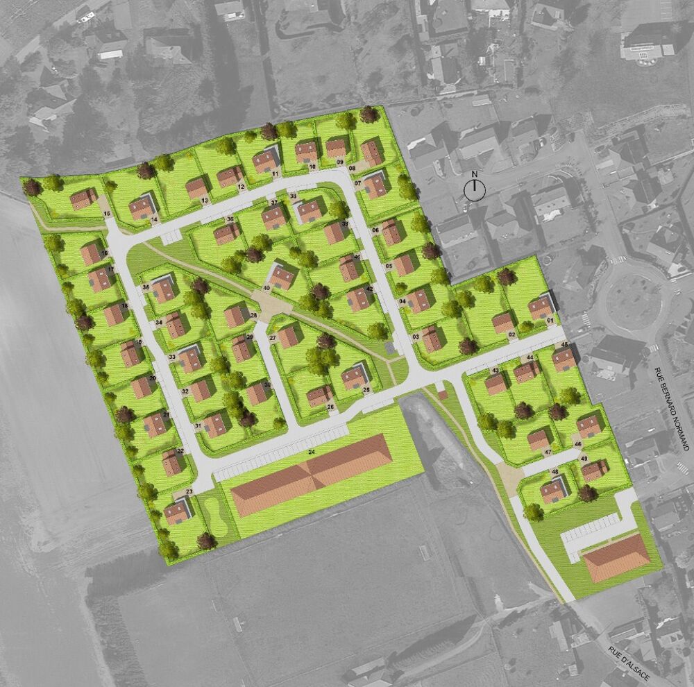 vente Terrain - 526 m² Fontaine-Notre-Dame (59400)