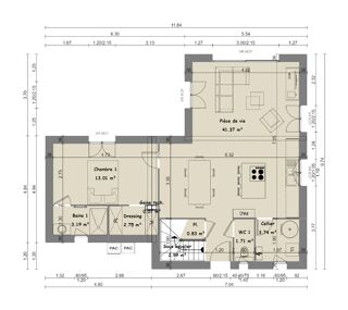  Maison à vendre 4 pièces 95 m²