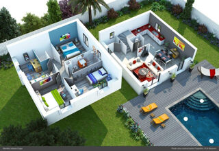  Maison 4 pi�ces 90 m� Carnoules