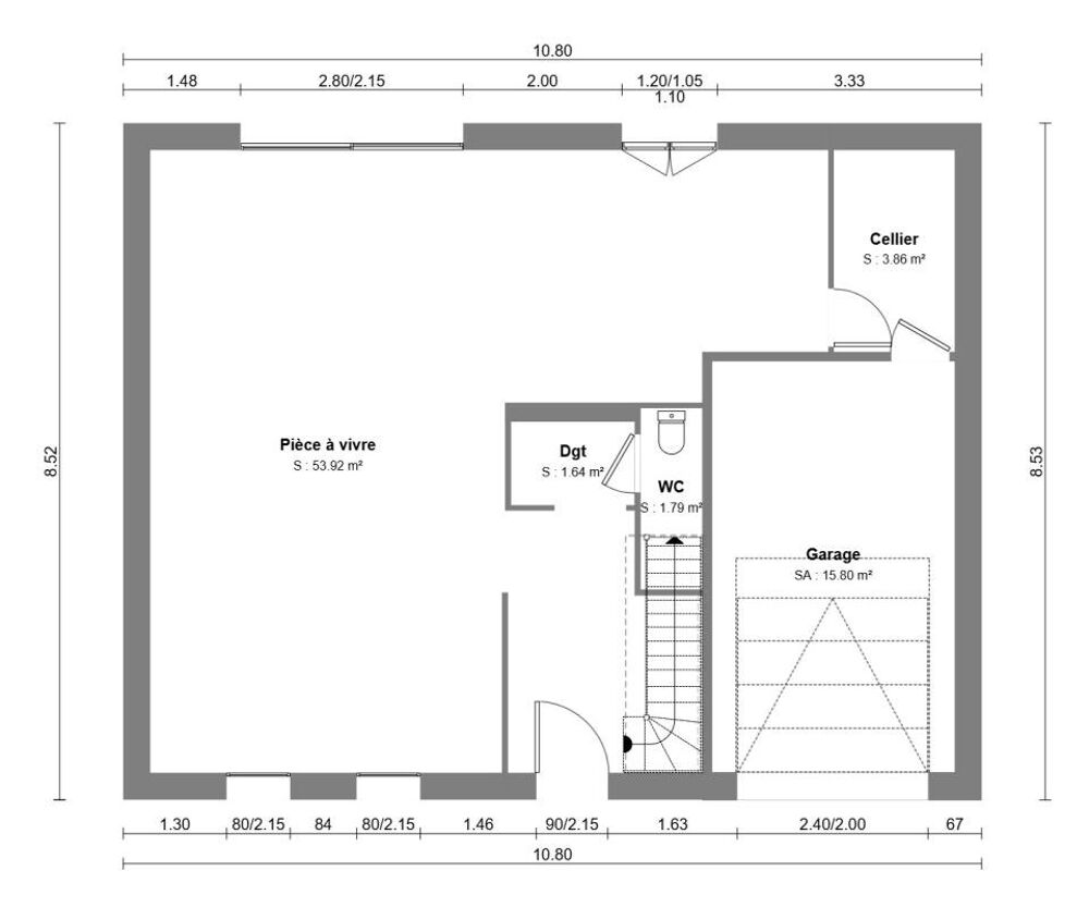 MAISON À CONSTRUIRE DE 90 M² DANS LE QUARTIER RECHERCHÉ ....