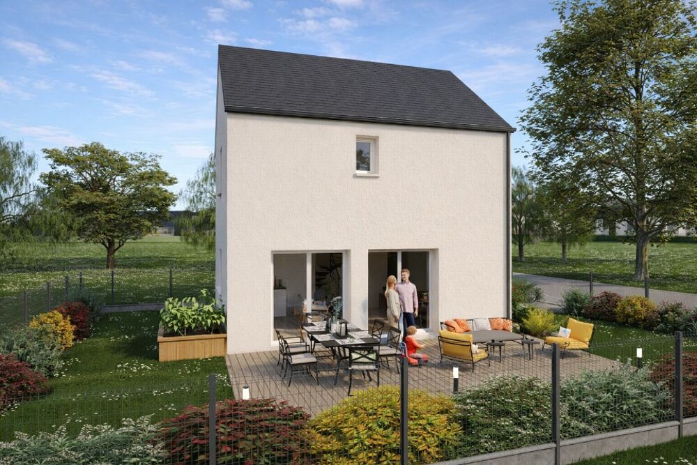 Maison à construire compacte de 70 m² offrant deux belle....