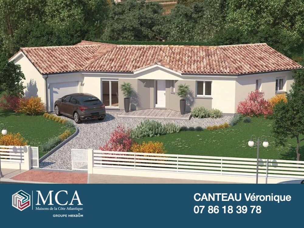 Véronique CANTEAU des maisons MCA à Royan, vous propose ....