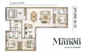  Maison à vendre 3 pièces 90 m²