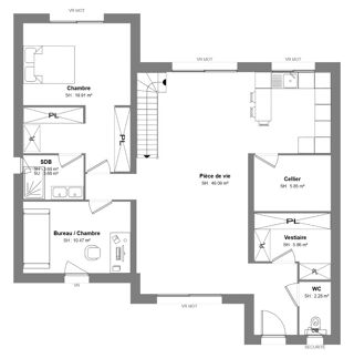  Maison à vendre 6 pièces 149 m²