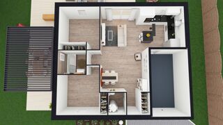  Maison � vendre 3 pi�ces 65 m�