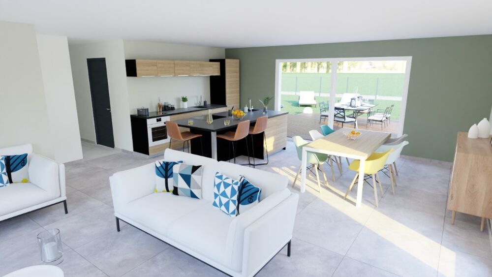 Découvrez cette belle maison contemporaine de plain pied....
