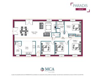  Maison à vendre 5 pièces 110 m²