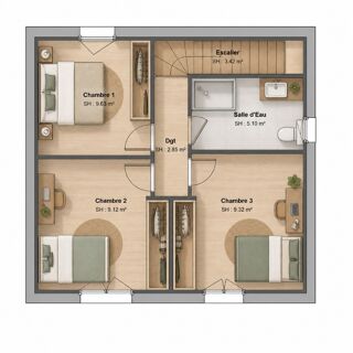  Maison 4 pi�ces 74 m� Fr�jus