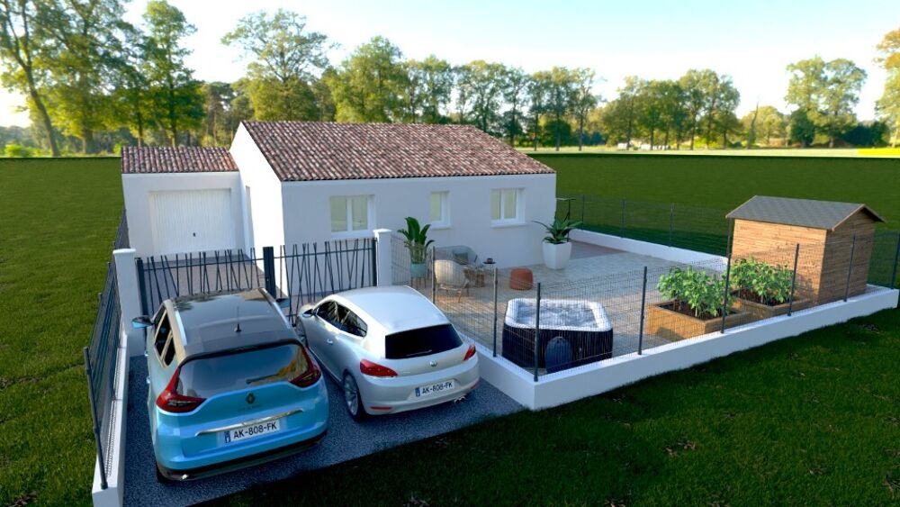 PROJET DE CONSTRUCTION - Maison T3 (70 m²) à Sérignan<BR....