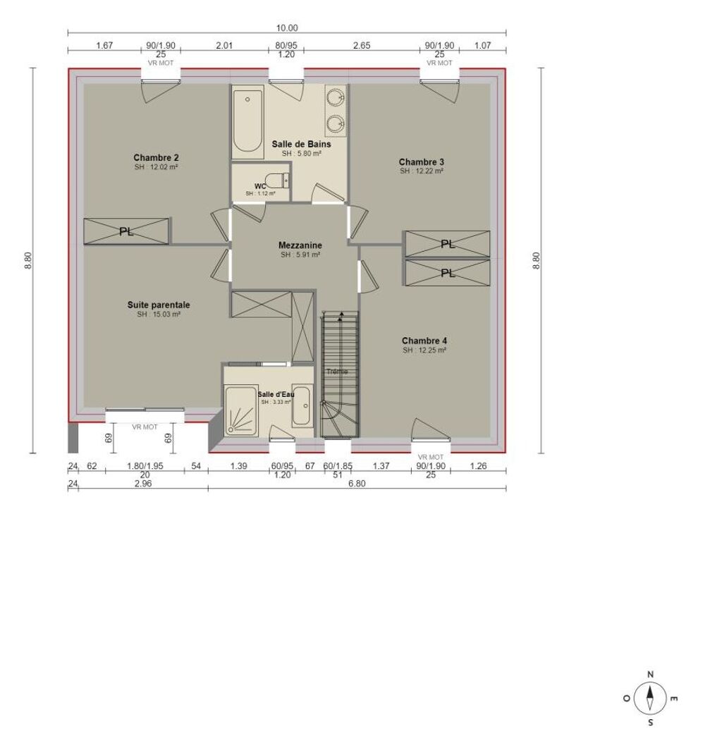 vente Maison - 5 pièce(s) - 120 m² Antony (92160)