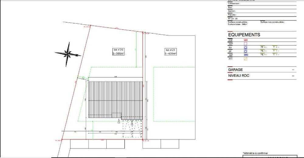 VENTE : terrain + maison F5 (123 m²) à Chenières IDÉ....