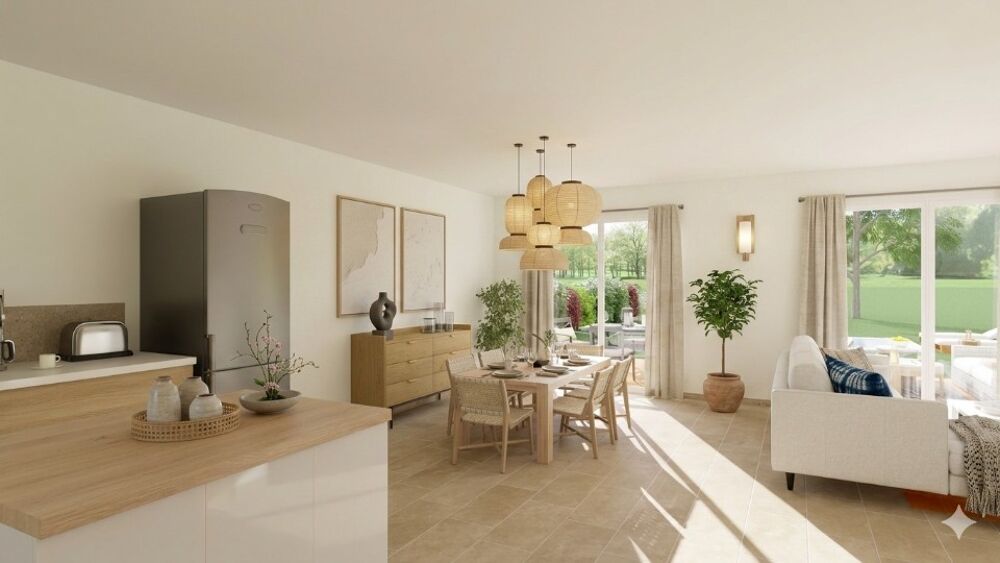 A vendre maison neuve 3 chambres à construire à Montpeza....