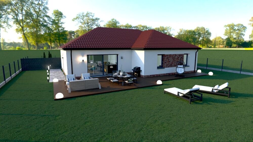 Découvrez cette belle maison contemporaine de plain pied....