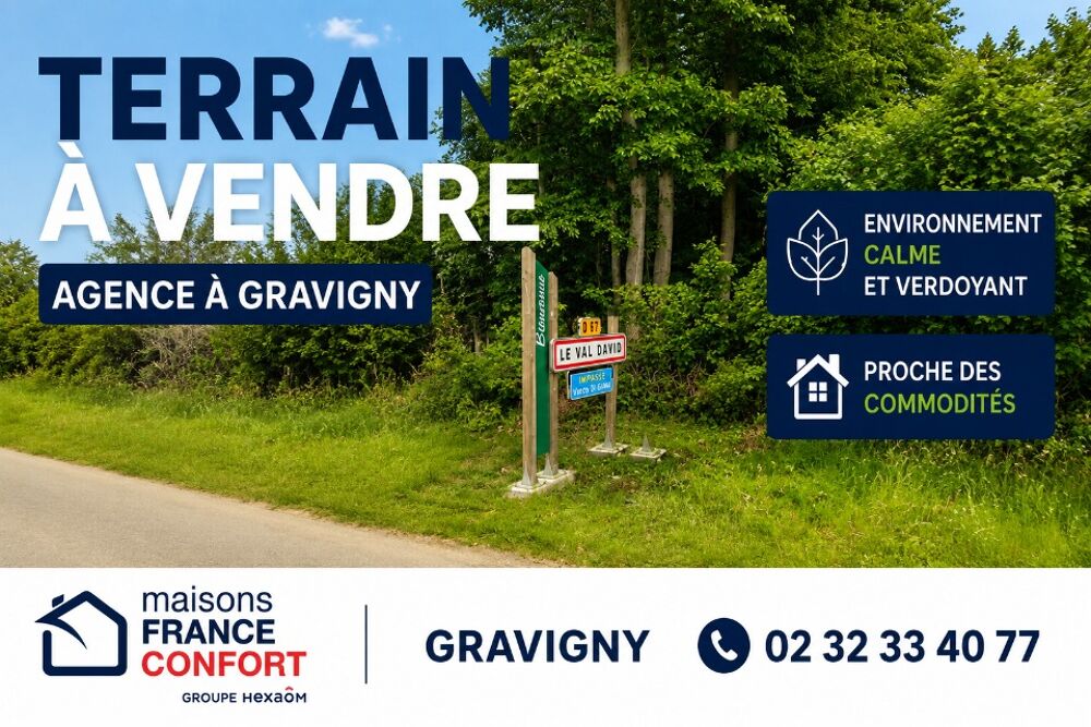 vente Terrain - 744 m² Le Val-David (27120)