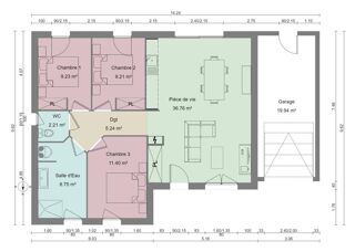  Maison � vendre 5 pi�ces 83 m�