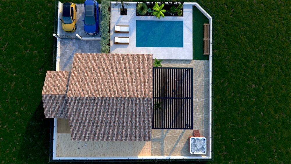 PROJET DE CONSTRUCTION - Maison T3 (80 m²) à Pouzolles<B....