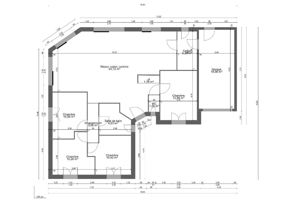 vente Maison - 5 pièce(s) - 115 m² Le Mans (72000)