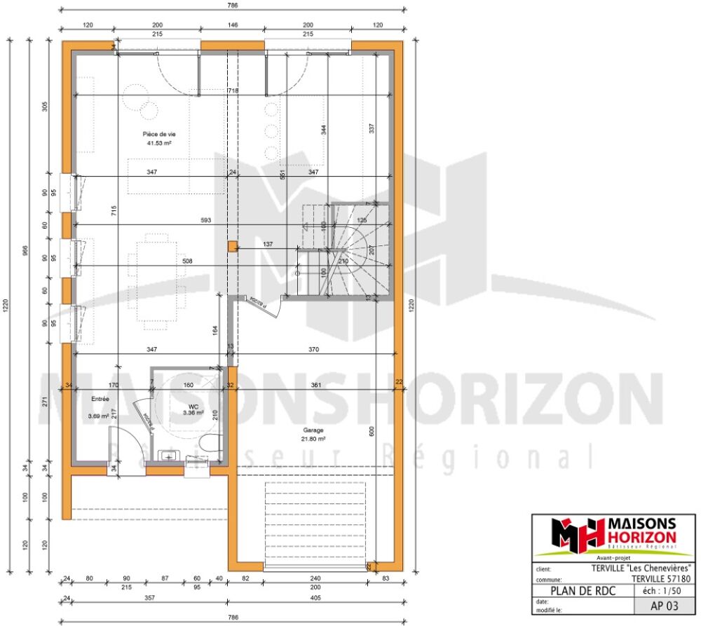 vente Maison - 4 pièce(s) - 90 m² Distroff (57925)