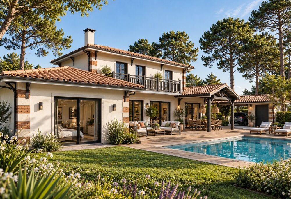 Villa sur mesure + terrain à Soorts-Hossegor - Hors loti....
