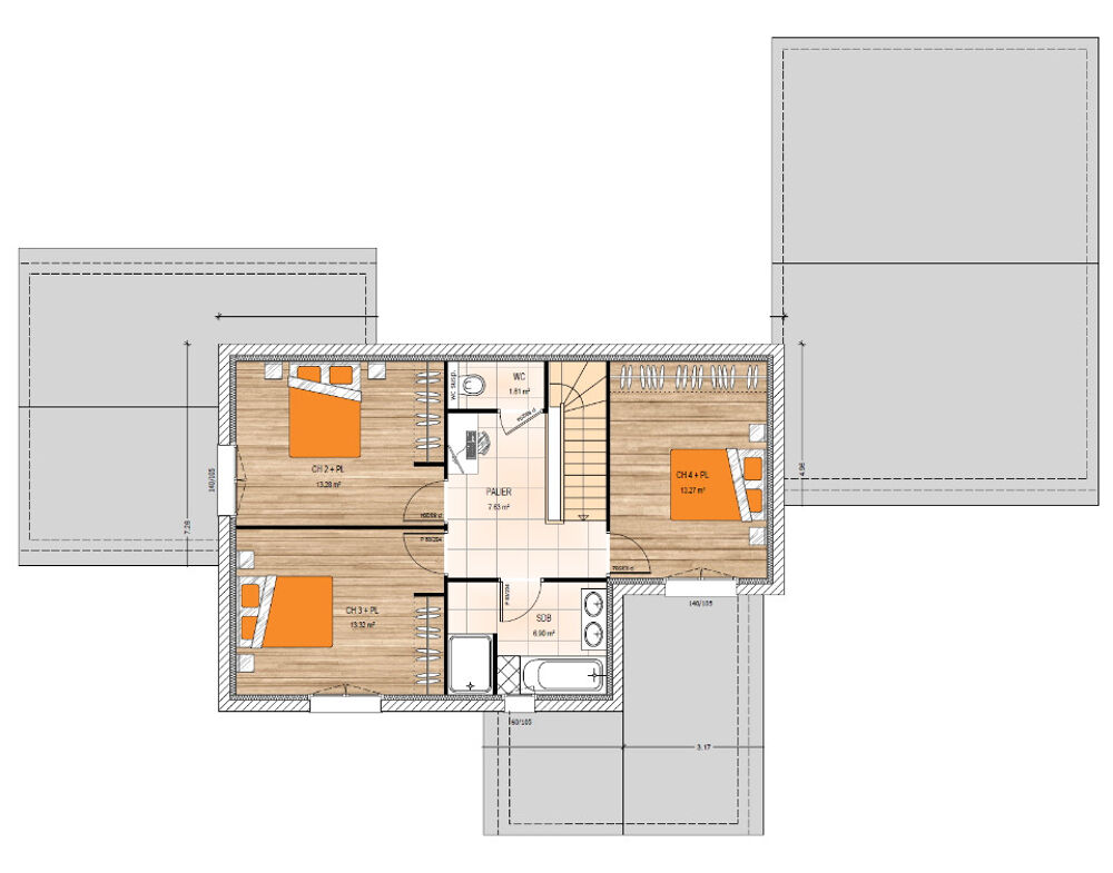 vente Maison - 5 pièce(s) - 150 m² Saint-Florent-le-Vieil (49410)