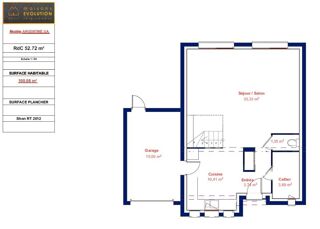  Maison 4 pices 100 m Chilly-mazarin