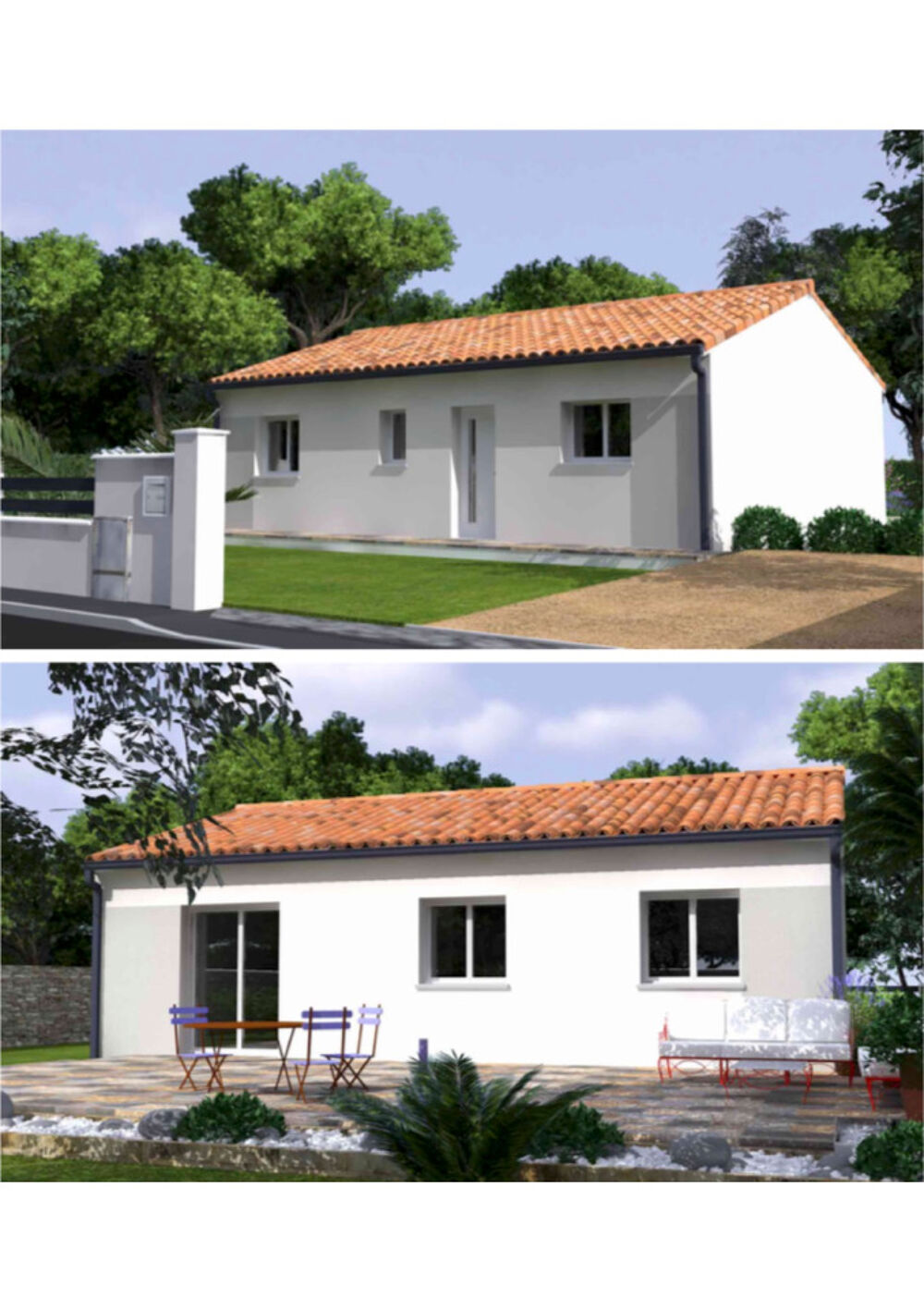 Maison de 4 pièces (70 m²) à vendre à Balanzac Idéal....