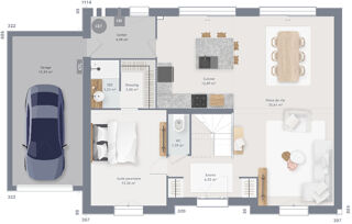  Maison  vendre 8 pices 155 m