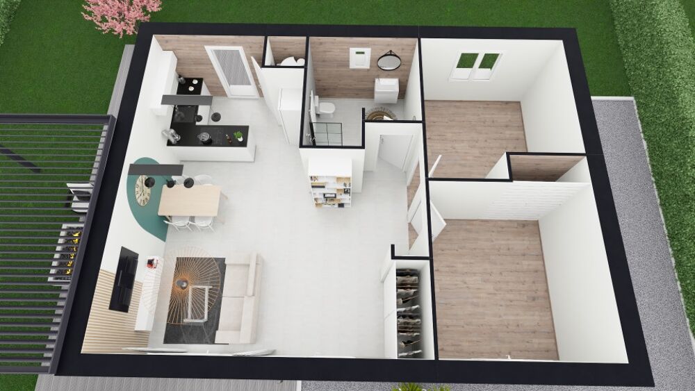vente Maison - 3 pièce(s) - 60 m² Sauchay (76630)