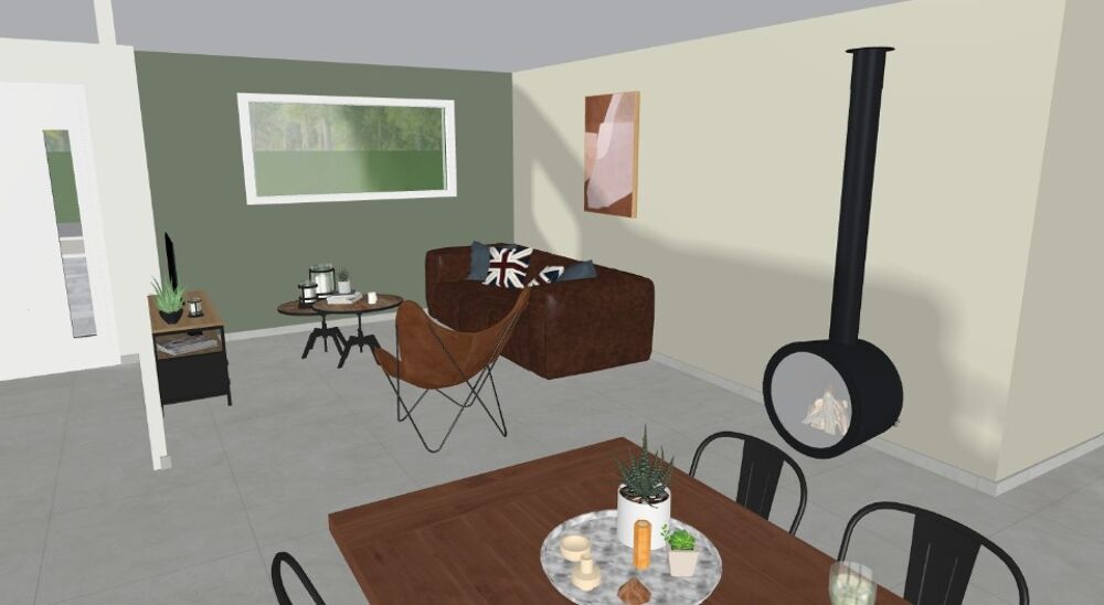 vente Maison - 5 pièce(s) - 93 m² Loffre (59182)