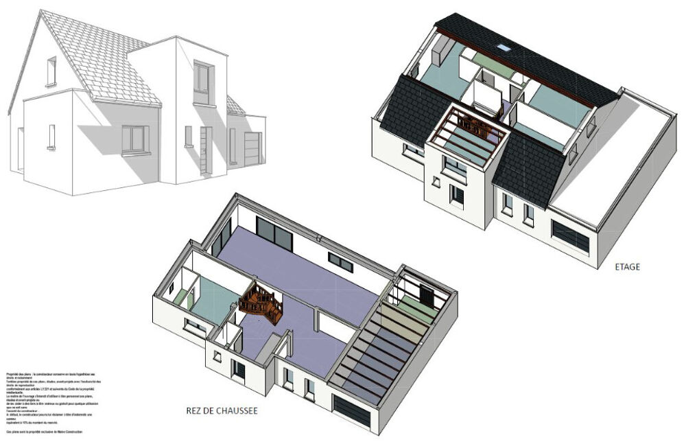 vente Maison - 5 pièce(s) - 130 m² Teloché (72220)