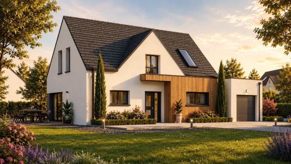 MAISON À CONSTRUIRE DE 121 M² PROCHE DE SAINT-NAZAIRE<BR....