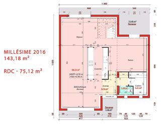  Maison à vendre 5 pièces 143 m²
