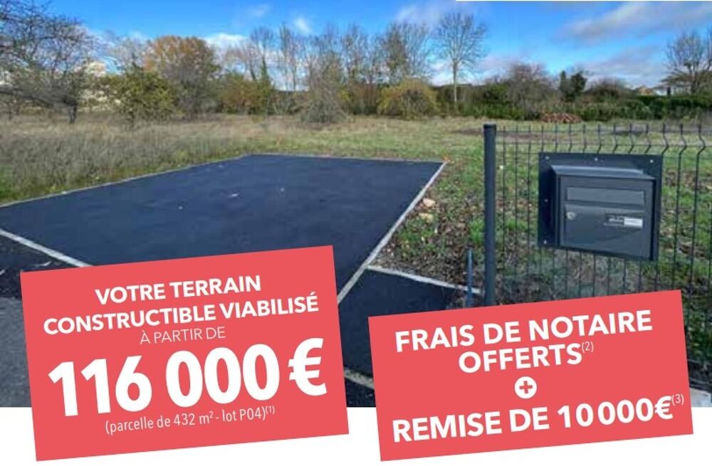 vente Terrain - 411 m² Dannemois (91490)