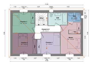  Maison 4 pièces 110 m² Puget-sur-argens