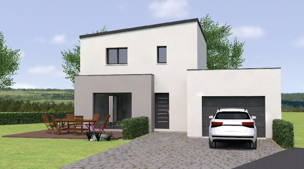 MAISON À CONSTRUIRE DE 141 M² PROCHE DE CERNUSSON, 6 PIÈ....