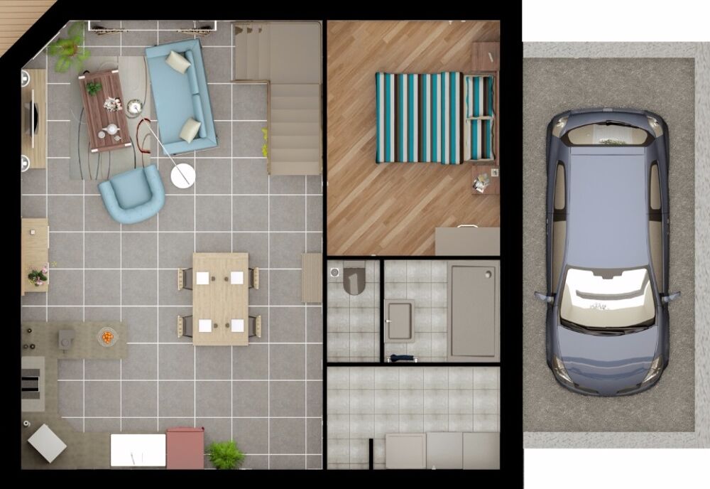 MAISON NEUVE À YVRÉ-L'ÉVÊQUE DE 54 M², PROCHE GARE <....