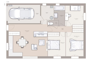  Maison à vendre 4 pièces 80 m²