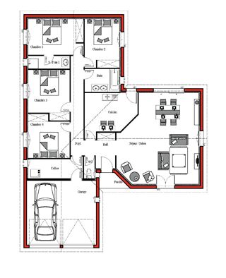  Maison � vendre 4 pi�ces 100 m�