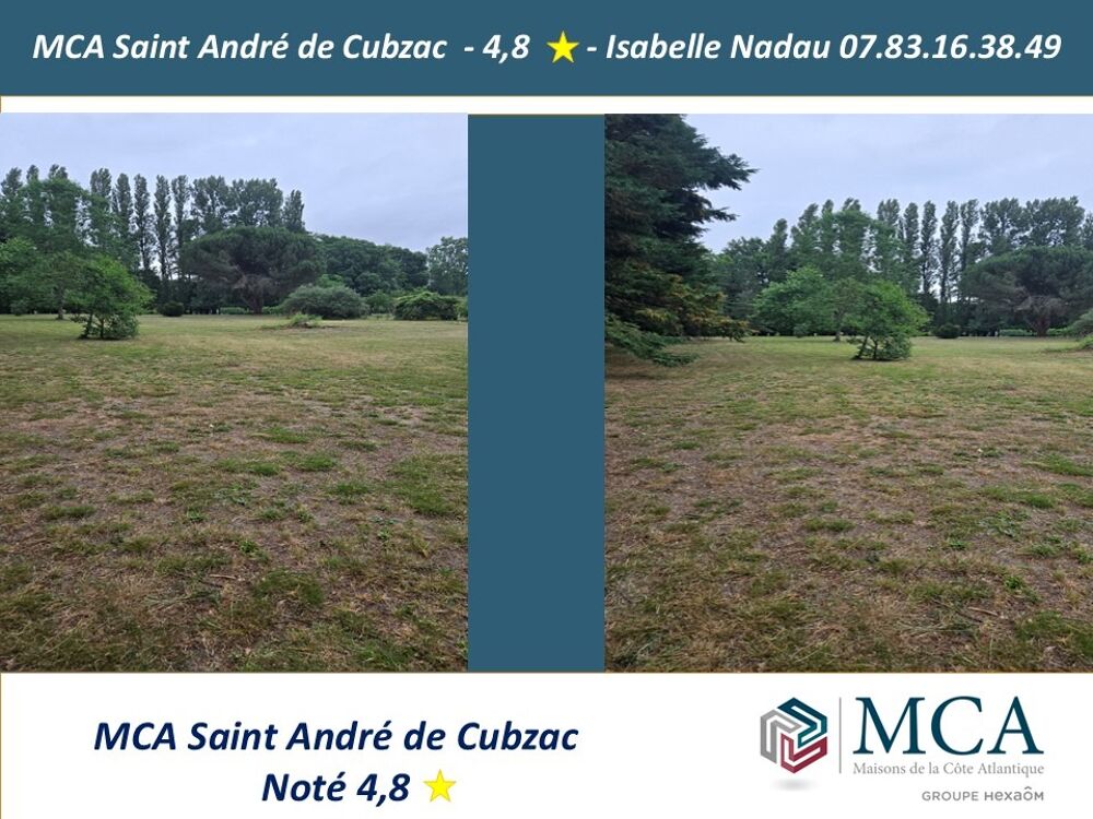 vente Terrain - 1015 m² Périssac (33240)
