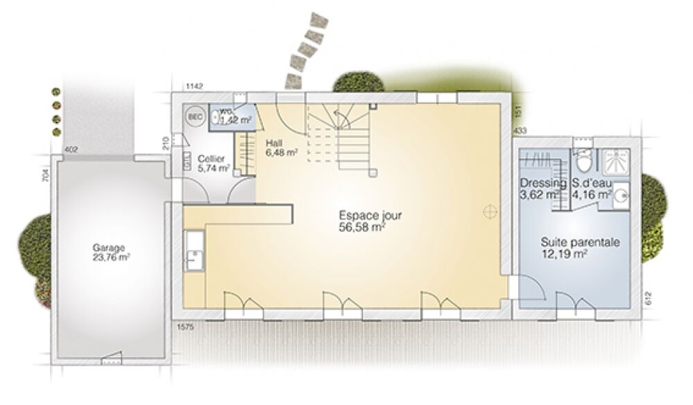 MAISON DE 160m² A CONSTRUIRE A CASTELNOU. Construise....