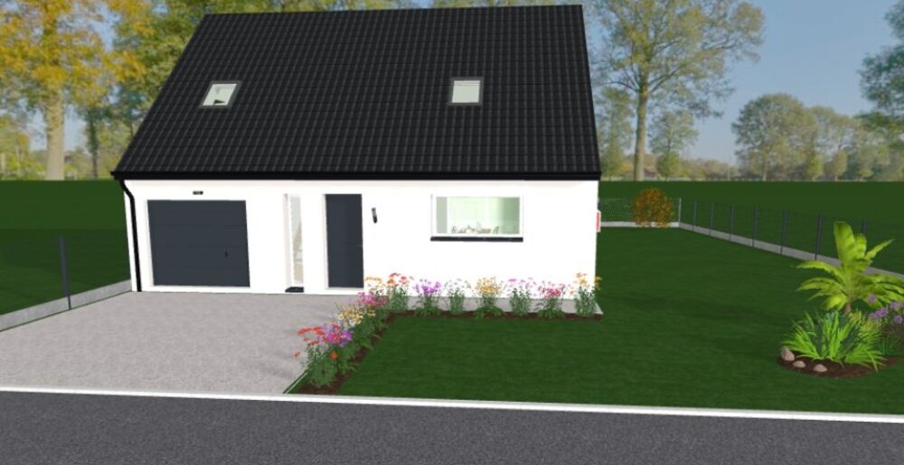 Découvrez cette belle maison contemporaine de semi-plain....