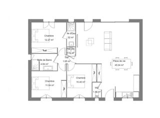  Maison à vendre 4 pièces 93 m²